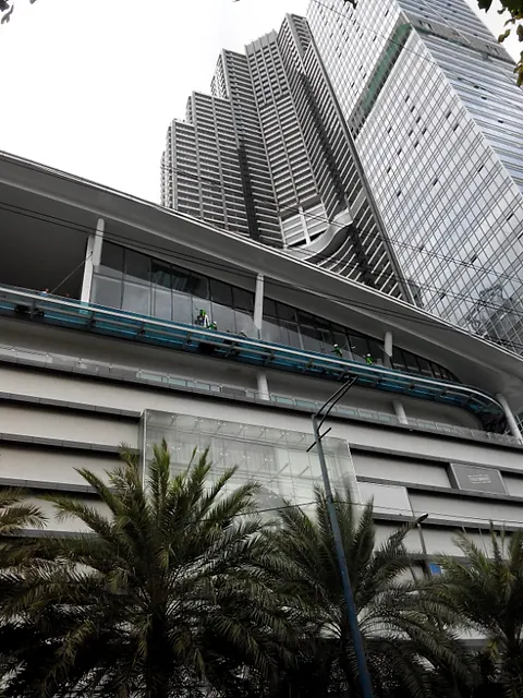 Exterior Window Cleaning: URABES crew on site, photo 13 of 19