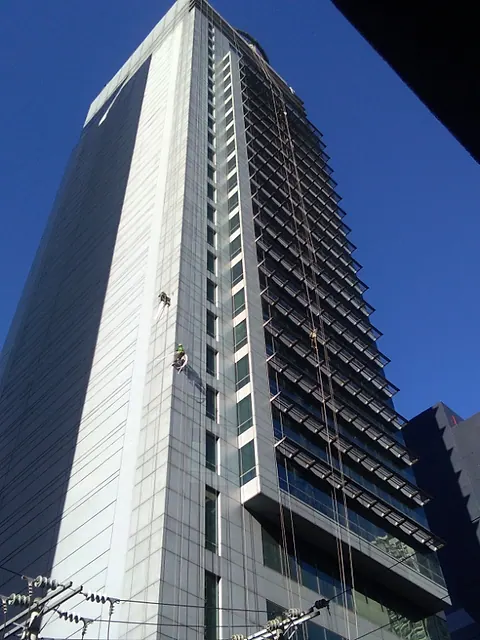 Glass and ACP Glazing (Sealant): URABES crew on site, photo 8 of 20