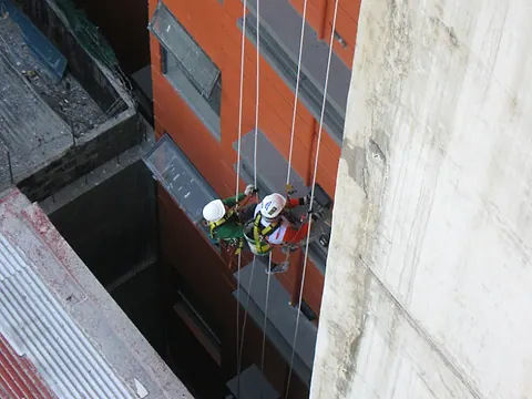 Special Exterior Works: URABES crew on site, photo 3 of 11