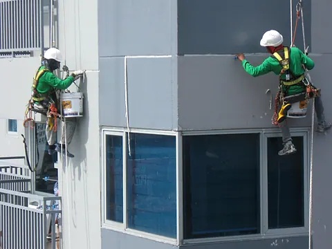 Waterproofing Works: URABES crew on site, photo 7 of 15
