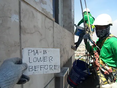 Waterproofing Works: URABES crew on site, photo 12 of 15