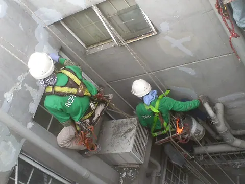 Waterproofing Works: URABES crew on site, photo 13 of 15